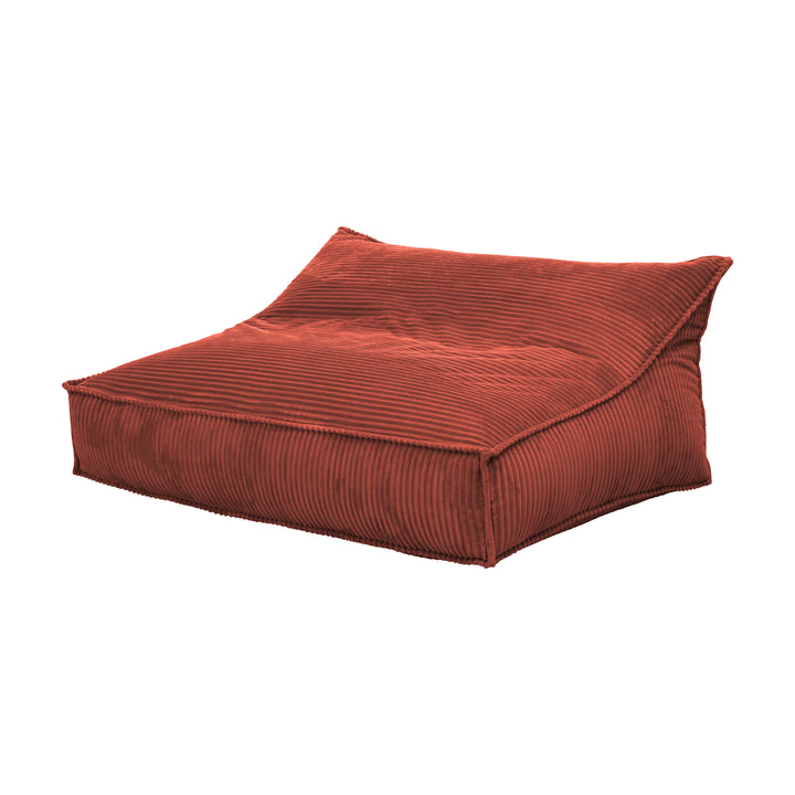 Wilde Ribbed Luxe Fleece Beanbag Lounge COVER Cadence & Co.